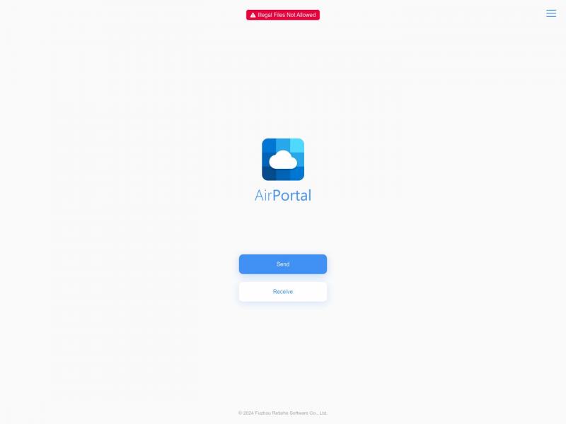 【空投快传】AirPortal 空投快传<b>※</b>2024年04月17日网站截图