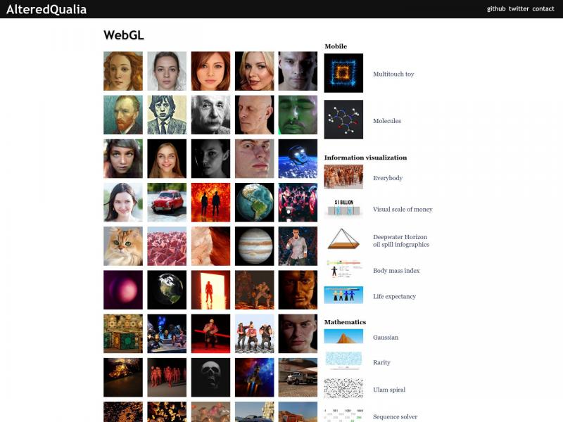 【AlteredQualia】一个著名3D影像模型网站<b>※</b>2024年07月05日网站截图